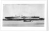 View of Brunel's 'Great Eastern' prior to her 1858 launch by unknown