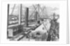 View of Brunel's 'Great Eastern' (1858) from one of the paddle boxes looking astern by unknown