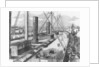 View of Brunel's 'Great Eastern' (1858) from one of the paddle boxes looking astern by unknown