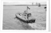The Trinity House 'Vagabond' leaving Harwich Pier, 1986 by unknown