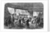 Unloading tea ships in the East India docks by unknown