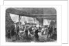 Unloading tea ships in the East India docks by unknown