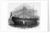The hulk 'Warrior' (1781) anchored off Woolwich by unknown