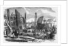 Building the Royal Victoria Docks, 9 September 1854 by unknown