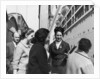 Passengers for the 'Oronsay' at Tilbury by unknown