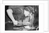 A WREN using an acetylene welder by unknown