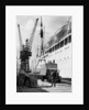 Loading the 'Corfu' at the King George V Dock by unknown