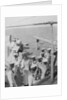 Somali crewmen on the quaterdeck of HMS 'Venus' in Singapore in 1916 by unknown