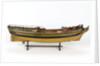 Full hull model of a merchant brig (circa 1795) by unknown