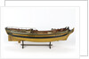 Full hull model of a merchant brig (circa 1795) by unknown