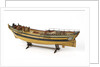 Full hull model of a merchant brig (circa 1795) by unknown