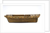 Merchantman, port broadside by Unknown