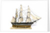 Frigate, starboard broadside by unknown