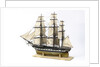 Frigate, port stern quarter by unknown