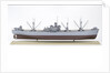 'A J Cassatt', starboard broadside by John R. Haynes