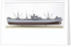'A J Cassatt', port broadside by John R. Haynes
