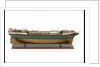 'J D Henwood', starboard broadside by E. Tarry Adams