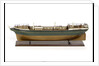 'J D Henwood', port broadside by E. Tarry Adams