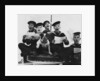 Warspite' boys singing, accompanied by the vessel's mascot by unknown
