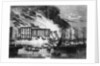 The Tooley Street fire by Illustrated London News