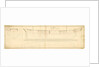Lines & Profile plan for 'Garland' (1800) by Unknown
