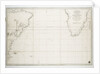Chart of the Atlantic Ocean south of the Equator, 1785 by Deposito Hidrografico