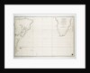 Chart of the Atlantic Ocean south of the Equator, 1785 by Deposito Hidrografico