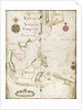 The south part of Virginia. Made by Nicholas Comberford dwelling in Redcliffe, anno 1657 by Nicholas Comberford