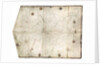 Portulan chart constructed by William Borough showing the sea area of the North Sea and Baltic, from the east coast of England to the head of the Gulf of Sweden, circa 1580 by William Borough