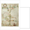Chart of the western Atlantic, 1678 by Joel Gascoyne