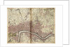 Map of Islington, Westminster, City and Southwark by John Rocque