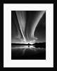 Black and White Aurora by Kolbein Svensson