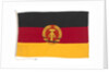 National flag of the German Democratic Republic (1959-1990) by unknown