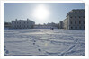 National Maritime Museum and Queen's House after heavy snowfall by National Maritime Museum