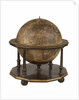 Terrestrial table globe by unknown
