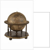 Terrestrial table globe by unknown
