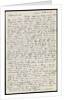 Letter from Lady Jane Franklin to her husband Sir John Franklin dated 30 March 1853 by Lady Jane Franklin