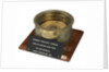 A magnetic dry-card compass of a type patented by Henry Jennings in 1818 (no. 4259) by Jennings and Company