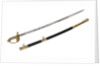 Solid half-basket hilted sword, which belonged to Vice-Admiral McClure (1807-1873) by Gillott & Hasell