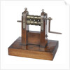 Metal bar rolling and branding machine by unknown
