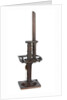 Mast with platform and topmast by unknown