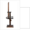 Mast with platform and topmast by unknown