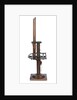 Mast with platform and topmast by unknown