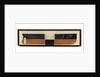 Bow and stern of 19th century warship by unknown