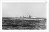 An unidentified Greek destroyer under way by unknown