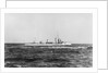 An unidentified Greek destroyer under way by unknown
