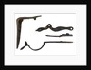Gun furniture (4 parts) by Jonathan Buttall