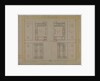Thomas Ripley's plan of Queen Mary Block, Greenwich Hospital by Thomas Ripley