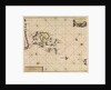 Chart of Orcades Eylande (Orkneys) from van Keulen's 'Great and Newly Enlarged Sea Atlas', 1682 by Johannes van Keulen