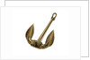 Stockless anchor by unknown